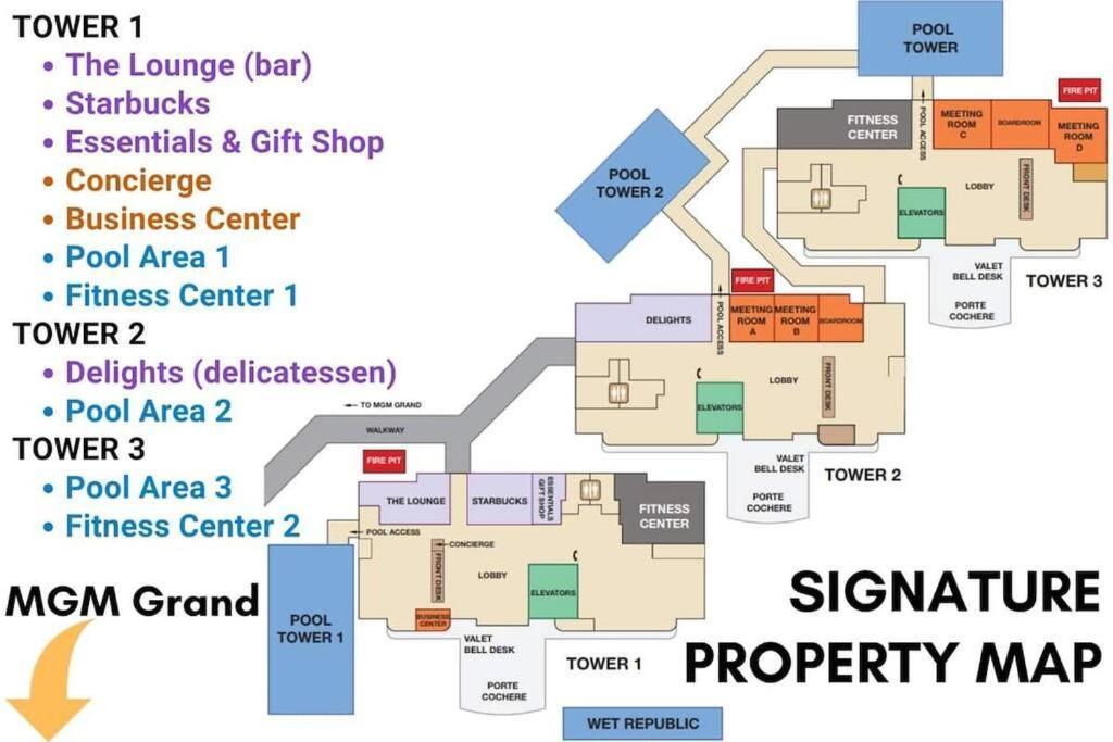 32Nd Flr Penthouse @Mgm Signature 1Bed, No Fee Las Vegas Exterior photo