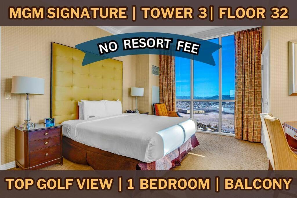 32Nd Flr Penthouse @Mgm Signature 1Bed, No Fee Las Vegas Exterior photo
